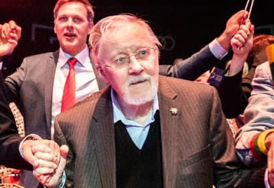 Tautos Patriarchu tituluojamas Vytautas Landsbergis. Nuotr. facebook.com