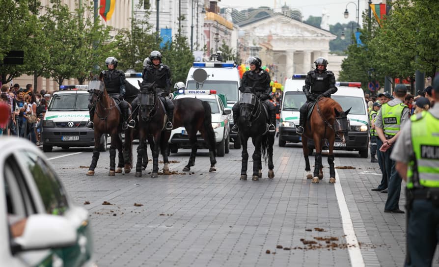Vaizdas iš valstybės remiamo politinio renginio „Už lygybę”. Nuotr. E.eu