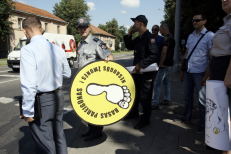 Pareigūnų akcija liepos 5 dieną. Gedimino Savickio (Elta) nuotr.