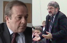 Bendraminčiai: R. Adomavičius ir G. Babravičius. Nuotr. E.eu