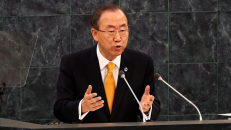 Jungtinių Tautų vadovas Ban Ki-moonas