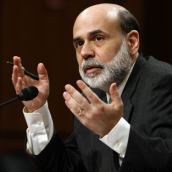 JAV federalinio atsargų banko pirmininkas Benas Bernankė. Theeconomiccollapseblog.com nuotr.