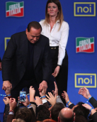 Italijos prezidentas: S. Berlusconi turi paklusti įstatymui. EPA-Eltos nuotr.