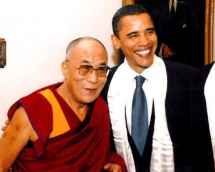 Nepaisant Kinijos spaudimo, Barackas Obama su Tibeto dvasiniu lyderiu buvo susitikęs Baltuosiuose rūmuose, o ne kokioje nors lindynėje ar konspiraciniame būste