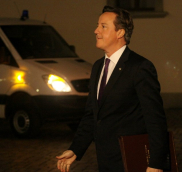 Didžiosios Britanijos premjeras Davidas Cameronas. Gedimino Savickio (ELTA) nuotr.