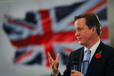 Didžiosios Britanijos ministras pirmininkas Davidas Cameronas. Huffingtonpost.co.uk nuotr.