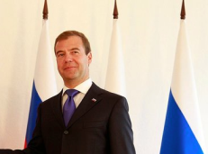 Rusijos premjeras Dmitrijus Medvedevas. Wikipedia.org nuotr.