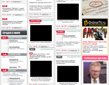 Taip šiandien atrodo „Echo Moskvy“ tinklalapis, tęsiantis vakar pradėtą protesto akciją