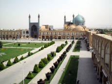 Nagši Džahano ansamblis Isfahano mieste, Iranas. Wikipedia.org nuotr.