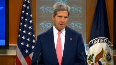 JAV valstybės sekretorius Johnas Kerry. Rawstory.com nuotr.