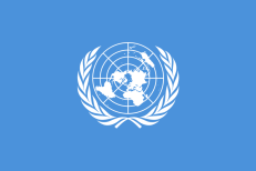 Jungtinių Tautų vėliava. Wikipedia.org nuotr.