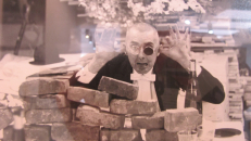 Jurgio Mačiūno portretas - žaidžiantis pagal Salvadorą Dali