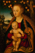 L. Kranacho Vyresniojo "Madona su Kūdikiu po obelimi"