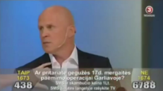 Kadras iš TV3 laidos