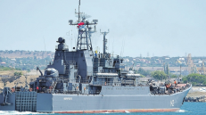 Rusijos karinis laivas „Novočerkask“. Sevastopol.andrewkarpov.com nuotr.