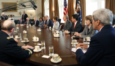 Respublikonų lyderiai remia B. Obamos planą dėl karinės intervencijos į Siriją. EPA-ELTA nuotr.