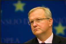 ES ekonomikos komisaras Olli Rehnas. Consilium.europa.eu nuotr.