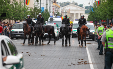 Vaizdas iš valstybės remiamo politinio renginio „Už lygybę”. Nuotr. E.eu