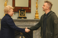 Prezidentė D. Grybauskaitė ir A. Mamontovas. Nuotr. prezidentas.lt