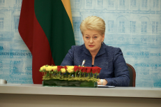 Lietuvos Respublikos Prezidentė D. Grybauskaitė. Nuotr. E.eu