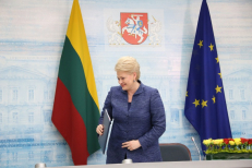 Prezidentė D. Grybauskaitė. Džojos Barysaitės (ELTA) nuotr.