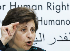 Nobelio taikos premijos laureatė Širin Ebadi 