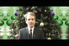 V. Žiemelis nepamiršta rinkėjų pasveikinti su šv. Kalėdomis.