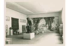 1937 metų Paryžiaus parodos fragmentas iš Galaunių namų archyvo.