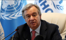 JT vyriausiasis komisaras pabėgėlių klausimais Antonijus Gutjeresas. En.alalam.ir nuotr.