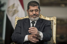 M. Mursis stos prieš teismą dėl kaltinimų terorizmu. EPA-Eltos nuotr.