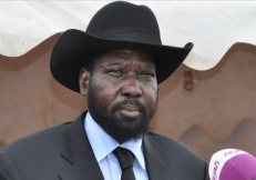Pietų Sudano prezidentas Salva Kiras. Mwakilishi.com nuotr.