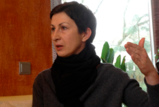 Kol Lietuvoje vienas po kito svarstomi energetiniai mega projektai ir kruopščiai medžiojamos raganos, vos už 50 kilometrų nuo Vilniaus vyksta sunkiai įsivaizduojami dalykai. Nuotraukoje Baltarusijos antiatominio judėjimo koordinatorė Tatjana Novikova