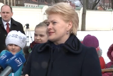 Pastaruoju metu iš prezidentės Dalios Grybauskaitės lūpų vis dažniau skamba žodžiai „meilė tėvynei“, „patriotizmas“, „lietuviška trispalvė“, „tiesa ir taika“.