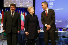 Lietuvos prezidentė visada turi ką pasakyti ir ką patarti užsienio kolegoms. Užsienio valstybių vadovai visada įdėmiai įsiklauso į D. Grybauskaitės žodžius. Nuotr. EPA-ELTA 