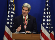 JAV valstybės sekretorius Johnas Kerry. EPA-Eltos nuotr.