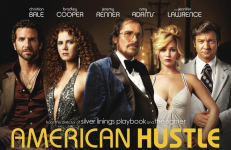 Kino juostos „Amerikietiška afera“ plakatas