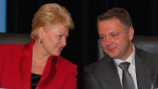 D. Grybauskaitė ir E. Masiulis. Nuotr. liberalai.lt