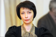 Ukrainos teisingumo ministrė Jelena Lukaš. Zn.ua nuotr.
