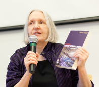 Kolumbijos universiteto dėstytoja, sociologijos profesorė Saskia Sassen. Wikipedia.org nuotr.