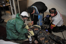 Kijeve per naujus susirėmimus žuvo nuo 20 iki 30 žmonių. EPA-Eltos nuotr.