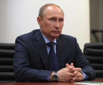 V. Putinas nominuotas Nobelio taikos premijai. EPA-Eltos nuotr.