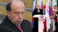 Opozicijos lyderis Andrius Kubilius ir prezidentė Dalia Grybauskaitė. „Ekspertai.eu“ koliažas