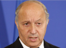 Prancūzijos užsienio reikalų ministras Laurent'as Fabiusas. EPA-Eltos nuotr.