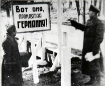 „Žudykite! Žudykite! Žudykite! Juk nėra tokio tarp jūsų, kuriam būtų nekaltų vokiečių. Kalti visi – ir gyvieji, ir negimę! Sekite draugo Stalino direktyva visiems laikams sutraiškyti fašistinį žvėrį jo paties urve. Išprievartaukite vokiečių moteris ir tokiu būdu palaužkite jų rasinį išdidumą. Paimkite jas sau kaip grobį. Žudykite, šlovingieji ir nenugalimieji raudonarmiečiai!”, – atsišaukime sovietų kariams, 1944 m. spalio 16 d. įžengusiems į Karaliaučiaus kraštą, rašė propagandininkas Ilja Erenburgas. Šie žodžiai tapo įžanga kraupiam genocidui Mažosios Lietuvos žemėje