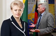 Dalia Grybauskaitė | prezidentas.lt nuotr. ir Vygaudas Ušackas | wikimedia.org nuotr.