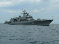 Ukrainos karo laivyno flagmanas, fregatas „Etmon Sagaidačnyj” 