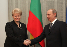D. Grybauskaitės ir V. Putino susitikimas Helsinkyje 2010 vasario 10 d. Nuotr. iš prezidentas.lt