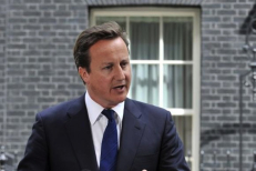 Didžiosios Britanijos premjeras Davidas Cameronas. EPA-ELTA nuotr.
