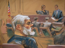 JAV teisiamas islamistų dvasininkas Abu Hamza pripažintas kaltu. Nuotr. EPA-ELTA