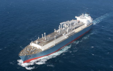 Laivas dujoms priimti.